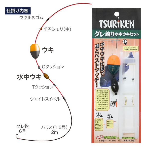 仕掛けセット 製品 Tsuriken