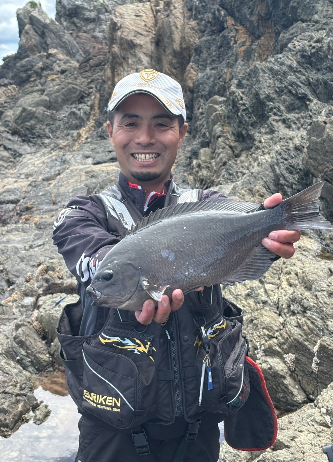 釣研 WFGグレ 出場記念パンツ 釣研 WFGグレ 出場記念パンツ（釣研FG 五島支部）